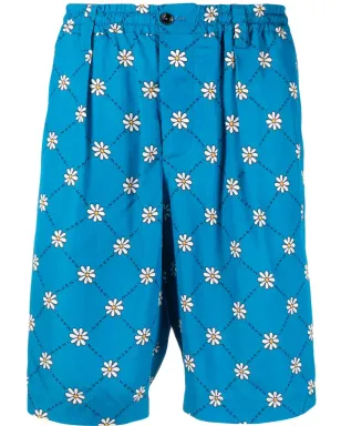 Marni デイジープリント トラックショーツ - サムネイル1