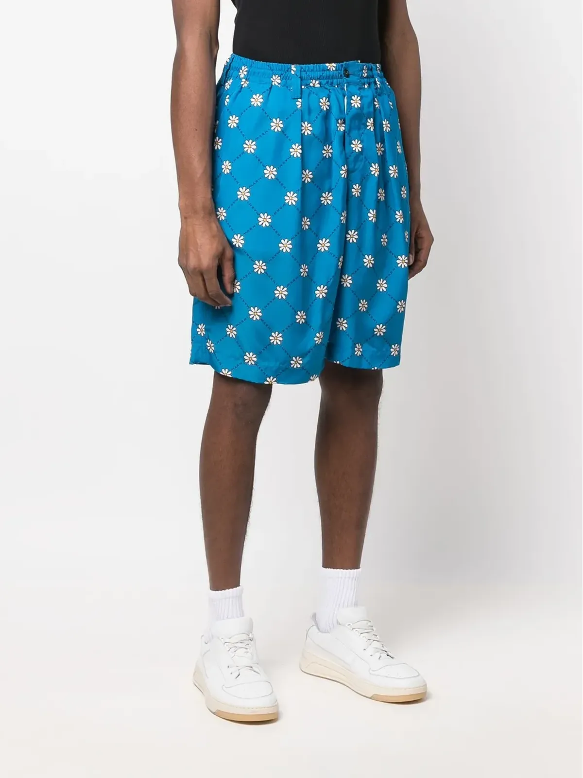 Marni デイジープリント トラックショーツ - 画像3
