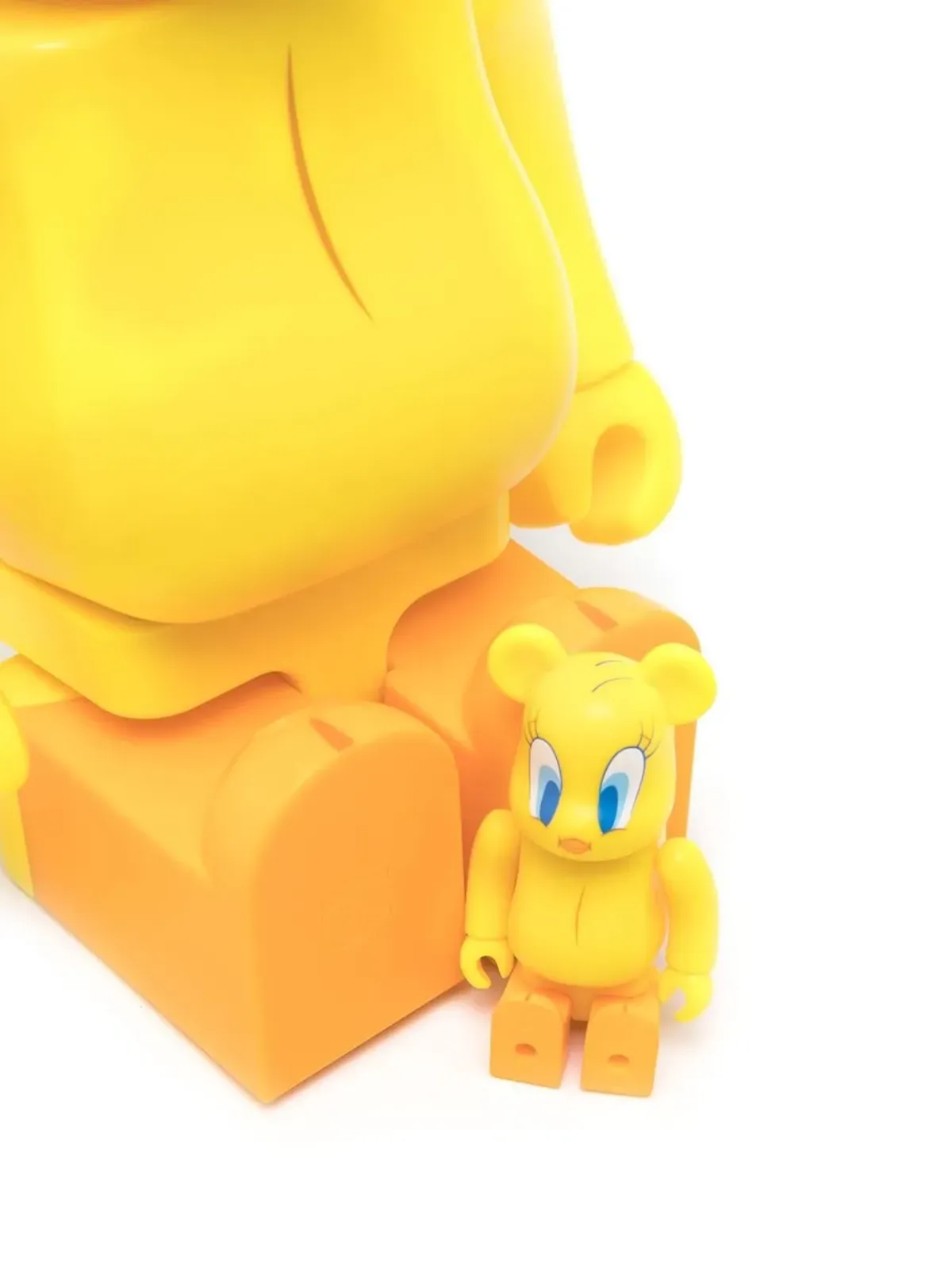 MEDICOM TOY BE@RBRICK Tweety 100% and 400% フィギュアセット - イエロー - 画像3