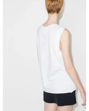 The Upside logo-print tank top - White - サムネイル3