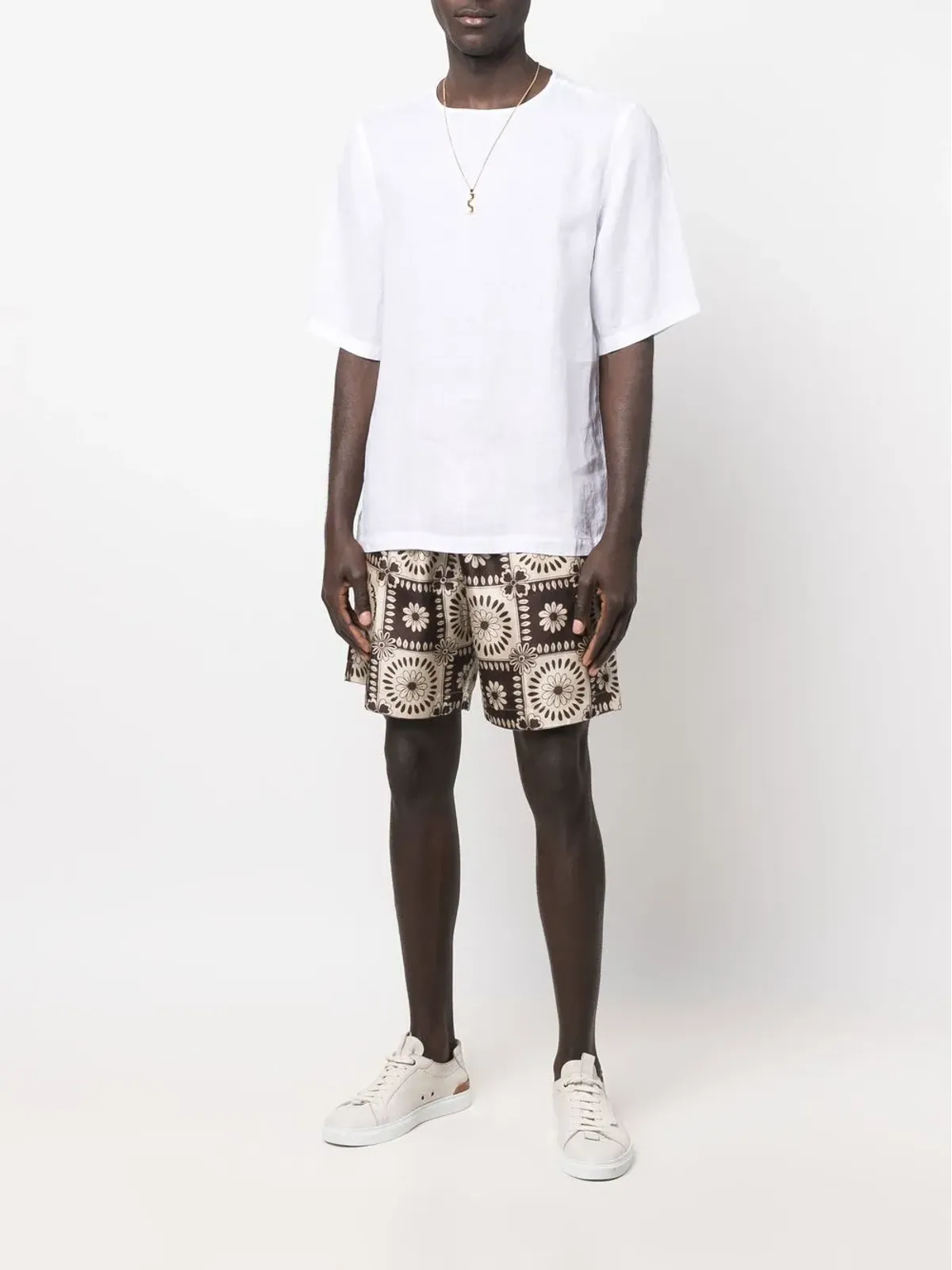 Costumein 半袖リネンTシャツ - 画像2