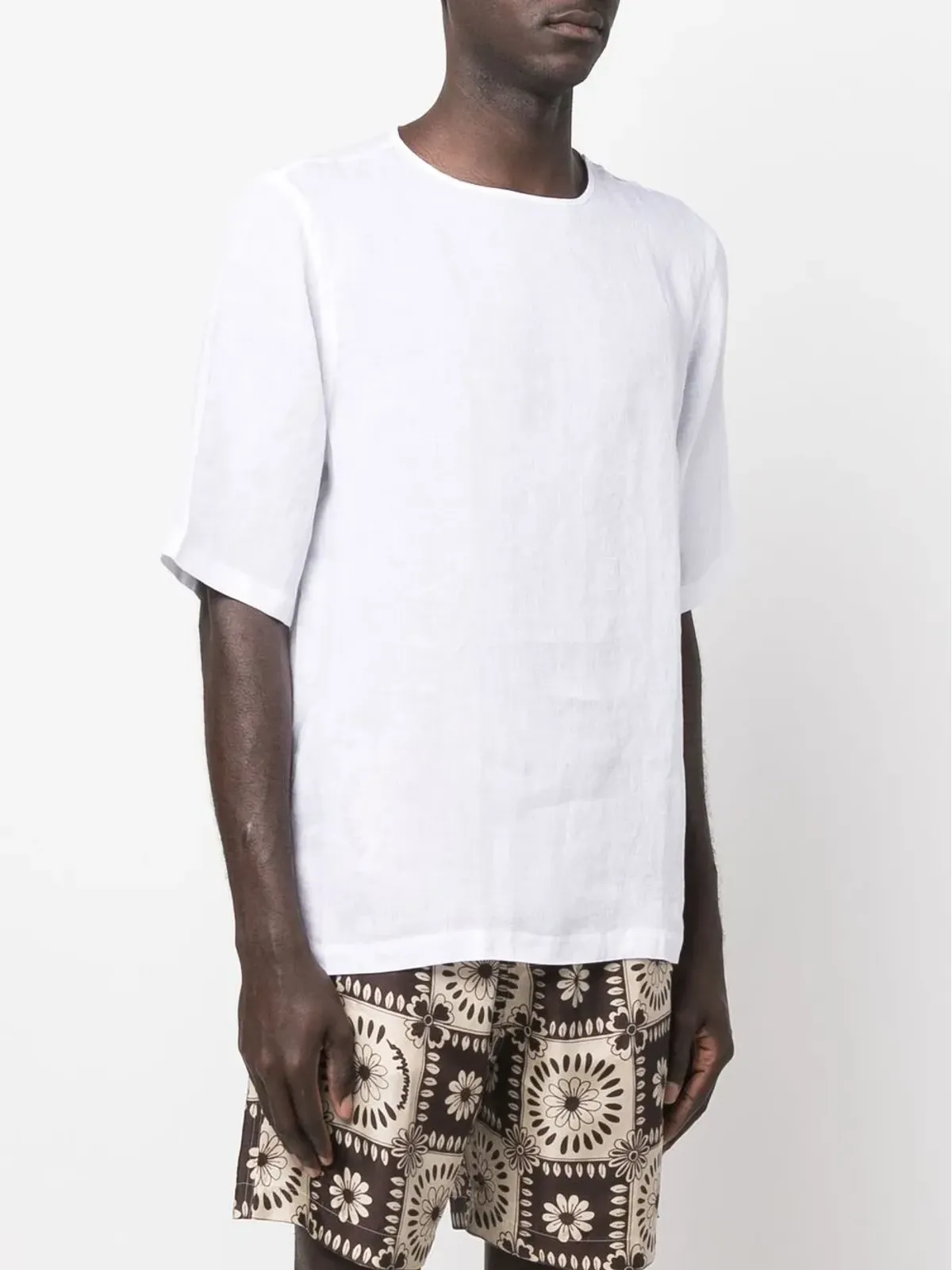 Costumein 半袖リネンTシャツ - 画像3