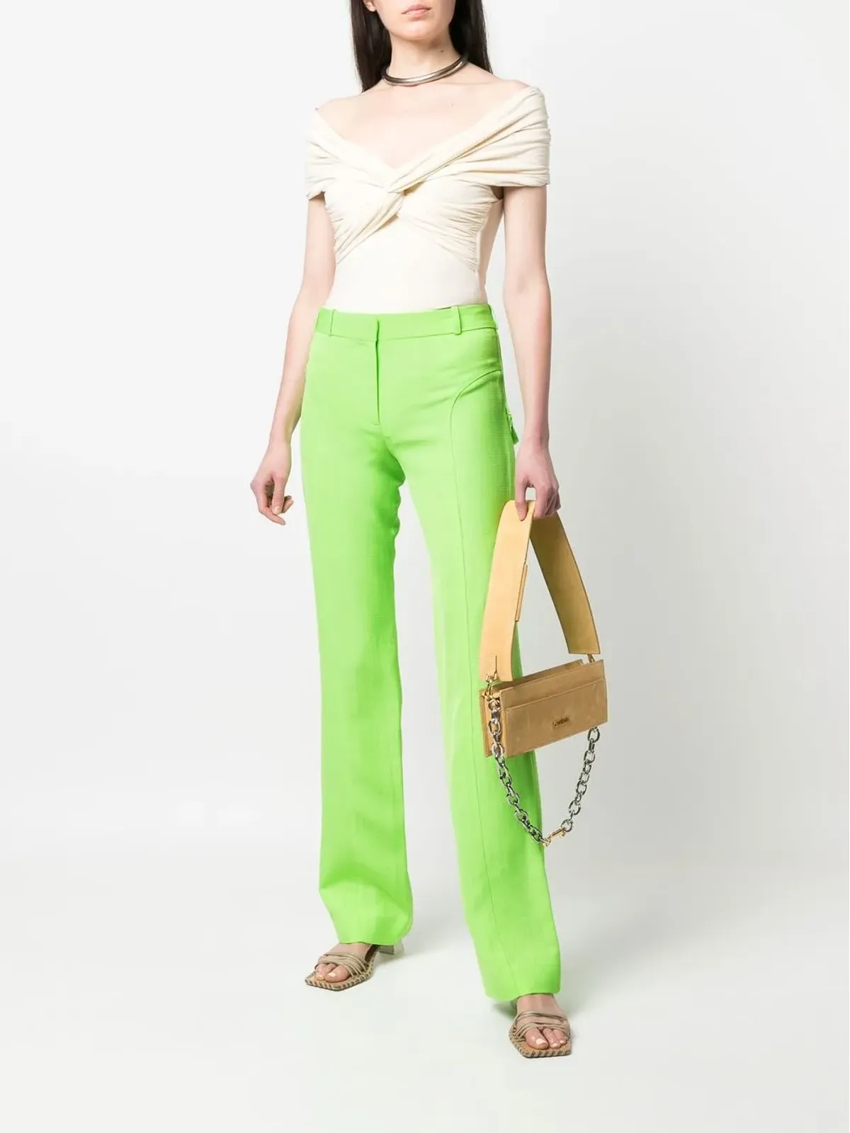 Jacquemus メロイア ストレートレッグ トラウザーズ - 画像2