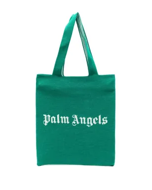 Palm Angels ロゴプリント トートバッグ - サムネイル1