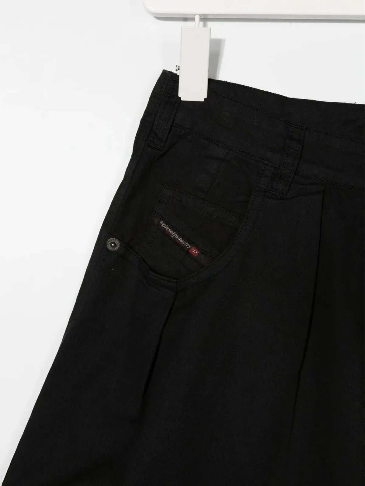 Diesel Kids ティーン向けプリーツデニムショーツ - 画像3