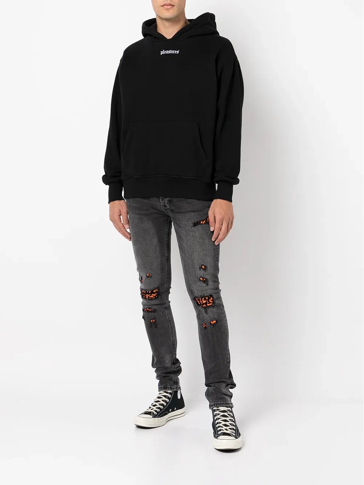 Ksubi リップドディテール スキニージーンズ - 画像2
