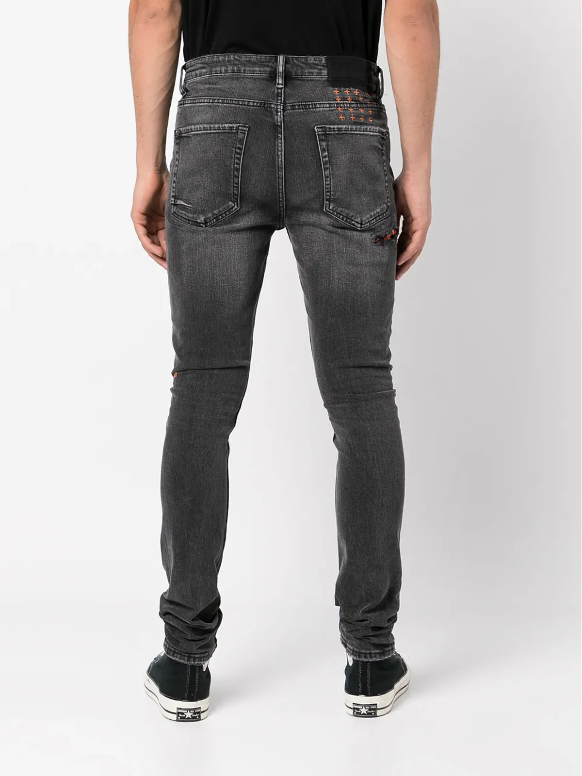 Ksubi リップドディテール スキニージーンズ - 画像4