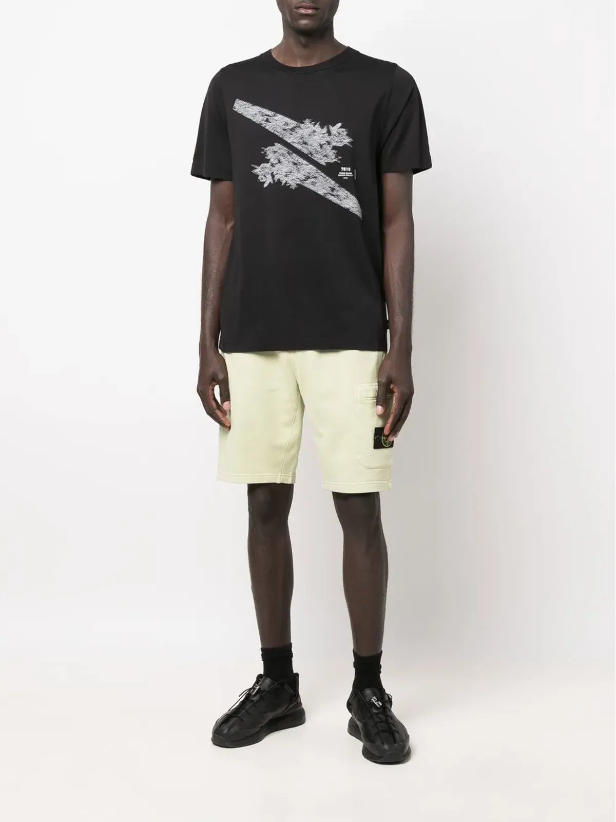 Stone Island Compassパッチ トラックショーツ - 画像2
