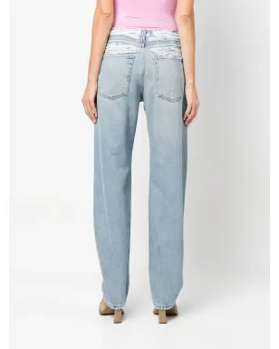 Diesel ミッドライズ ダメージデニム ジーンズ - サムネイル4
