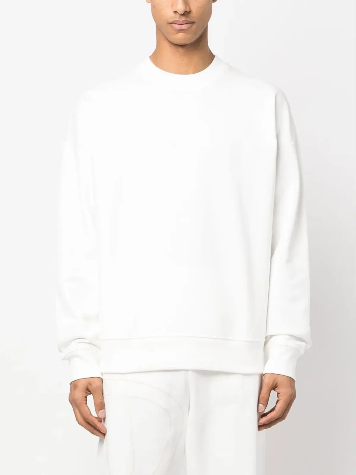 Diesel S-Rob-Megoval cotton sweatshirt - White - 画像3