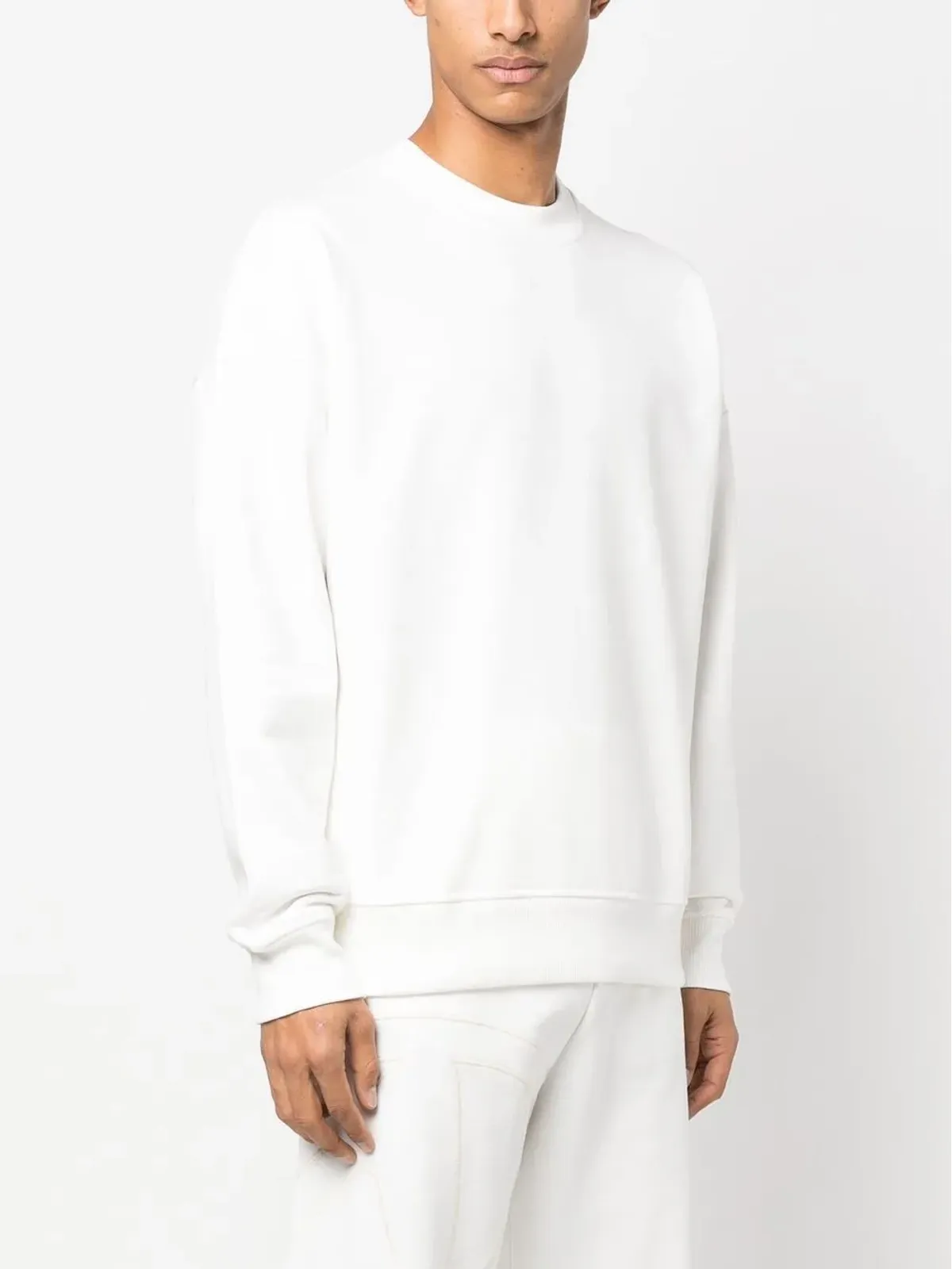 Diesel S-Rob-Megoval cotton sweatshirt - White - 画像4