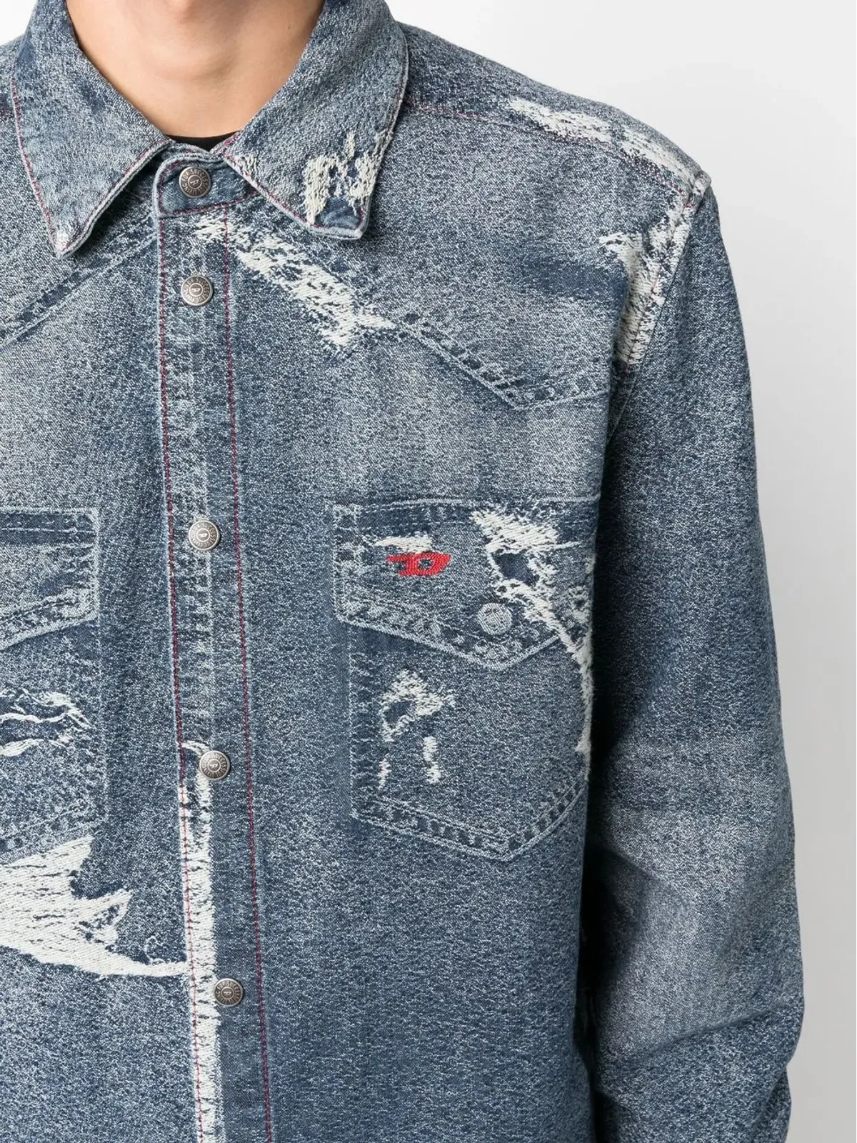 Diesel デニムシャツ - 画像5
