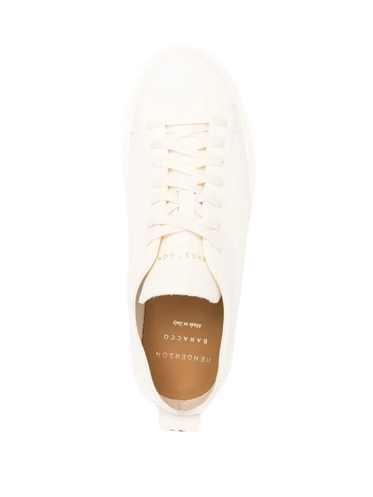 Henderson Baracco Gaia ローカット レザー スニーカー - White - 画像4