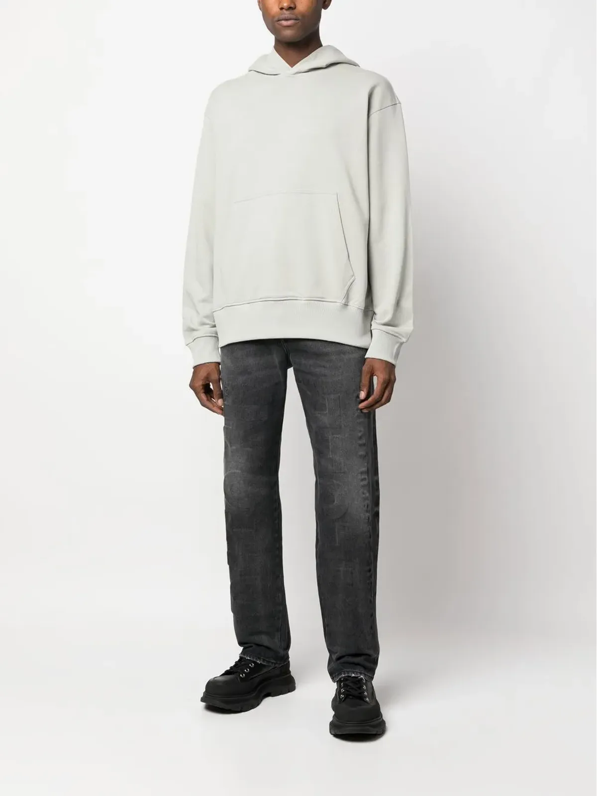 Diesel 2010 D-Macs 007J5 ストレートレッグジーンズ - ブラック - 画像2