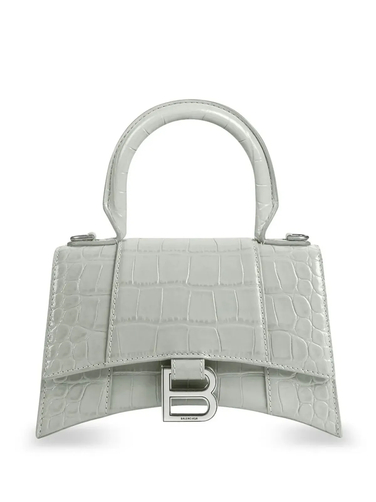 Balenciaga Hourglass トップハンドルバッグ - グレー - 画像1