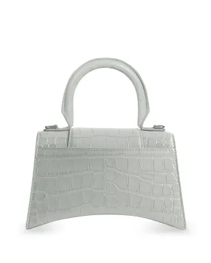 Balenciaga Hourglass トップハンドルバッグ - グレー - サムネイル2