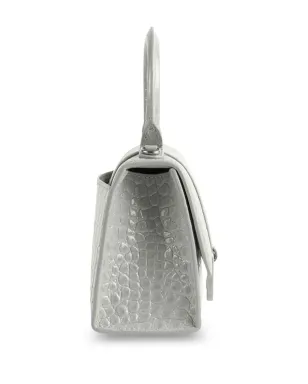 Balenciaga Hourglass トップハンドルバッグ - グレー - サムネイル3