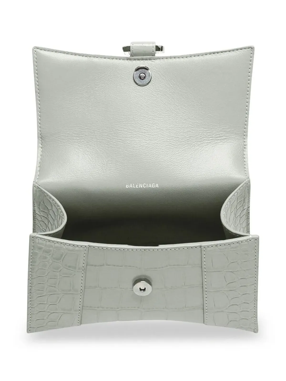 Balenciaga Hourglass トップハンドルバッグ - グレー - 画像4