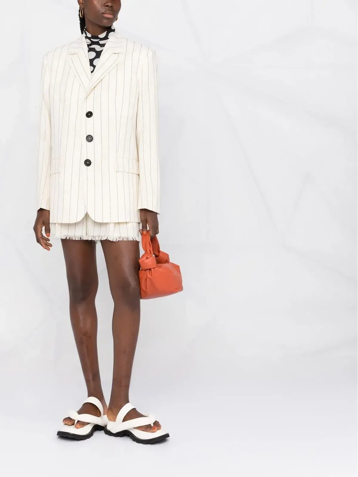 Marni ストライプ ヴァージンウール ブレザー - 画像2