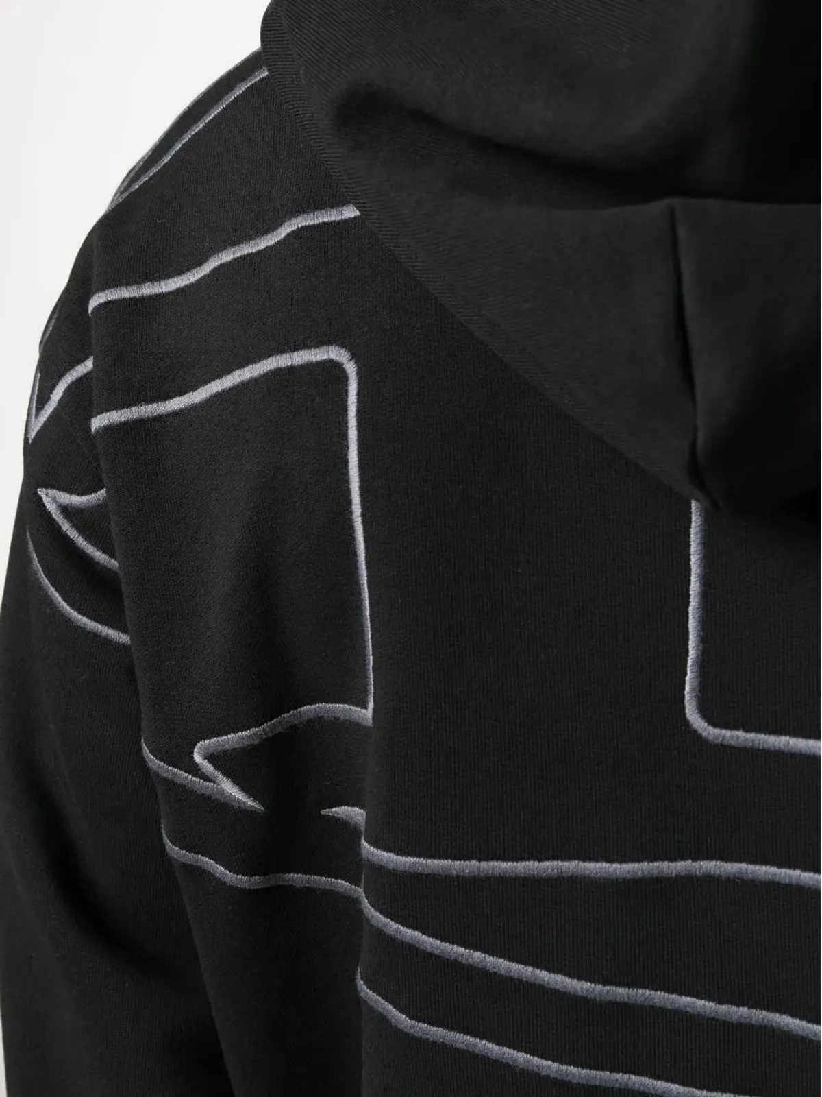 Diesel S-Macs-Megoval コットンフーディー - 画像5