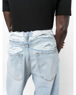 Diesel リップドストレートジーンズ - サムネイル5