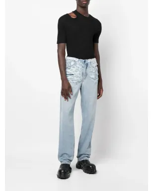 Diesel リップドストレートジーンズ - サムネイル2