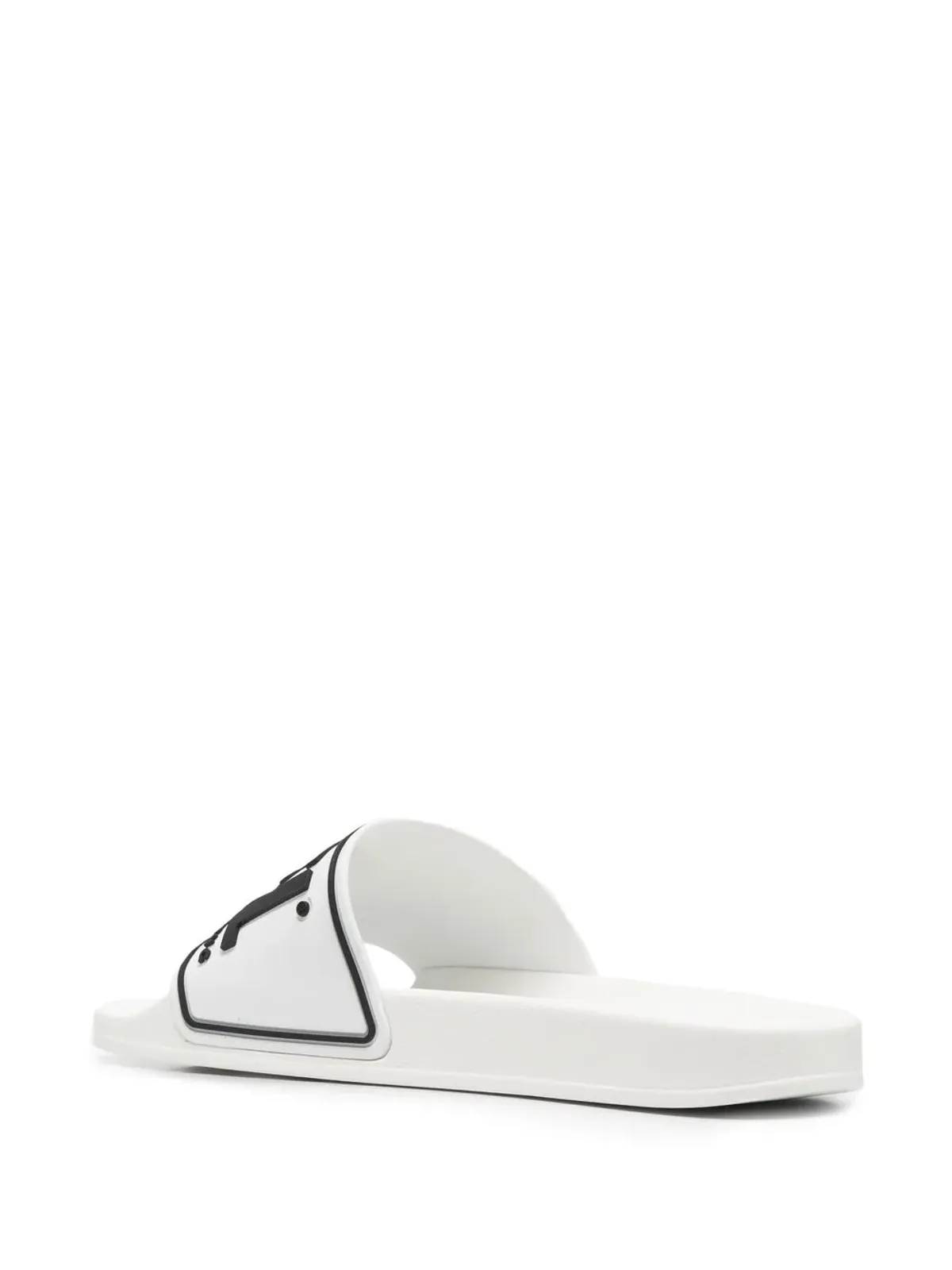 Diesel Sa-Mayemi CC ロゴエンボス付きスライド - White - 画像3