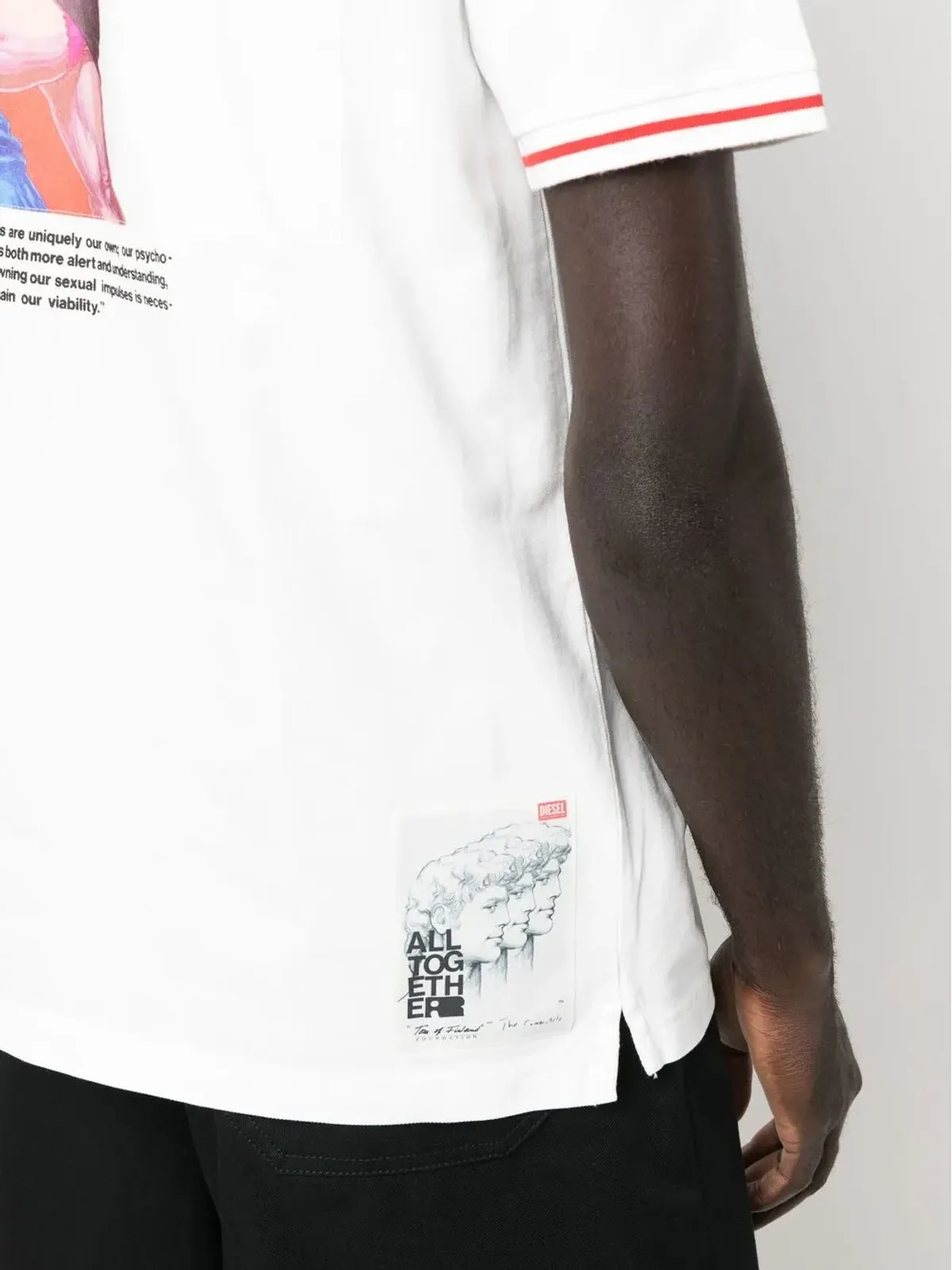 Diesel x Tom of Finland Foundation コットン ポロシャツ - 画像5