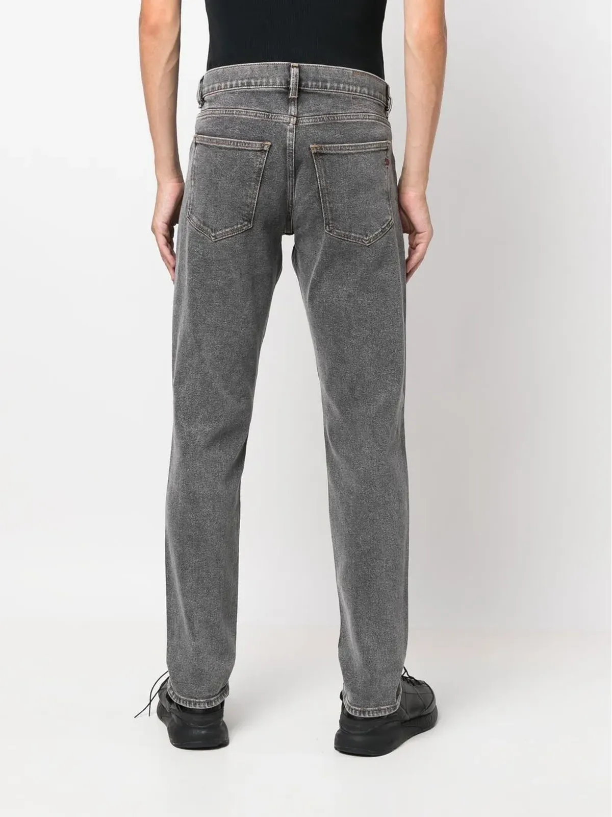 Diesel 2019 D-Strukt 09D78 スリムカットジーンズ - グレー - 画像4