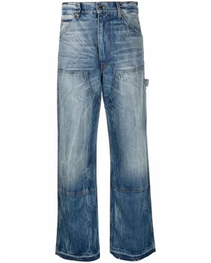 AMIRI ブリーチウォッシュデニムジーンズ - サムネイル1