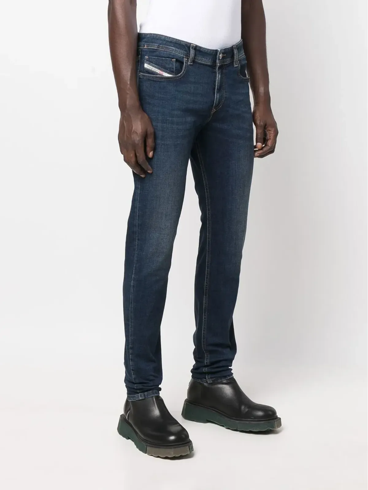 Diesel ローライズスキニージーンズ - ブルー - 画像3