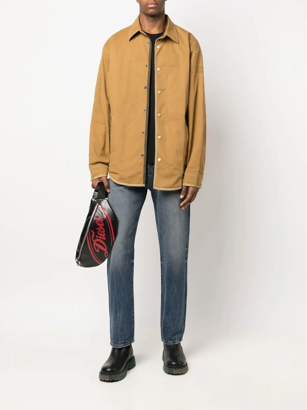 Diesel S-Doves twill shirt jacket - 画像2