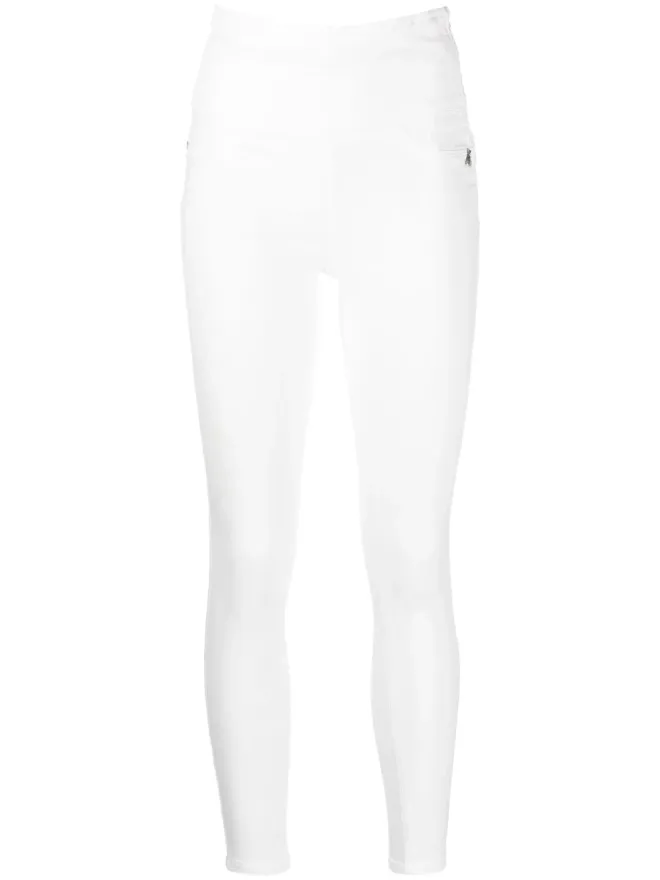 Patrizia Pepe Patrizia Pepe クロップド・スリムフィット ジェギングス - Whiteの商品画像