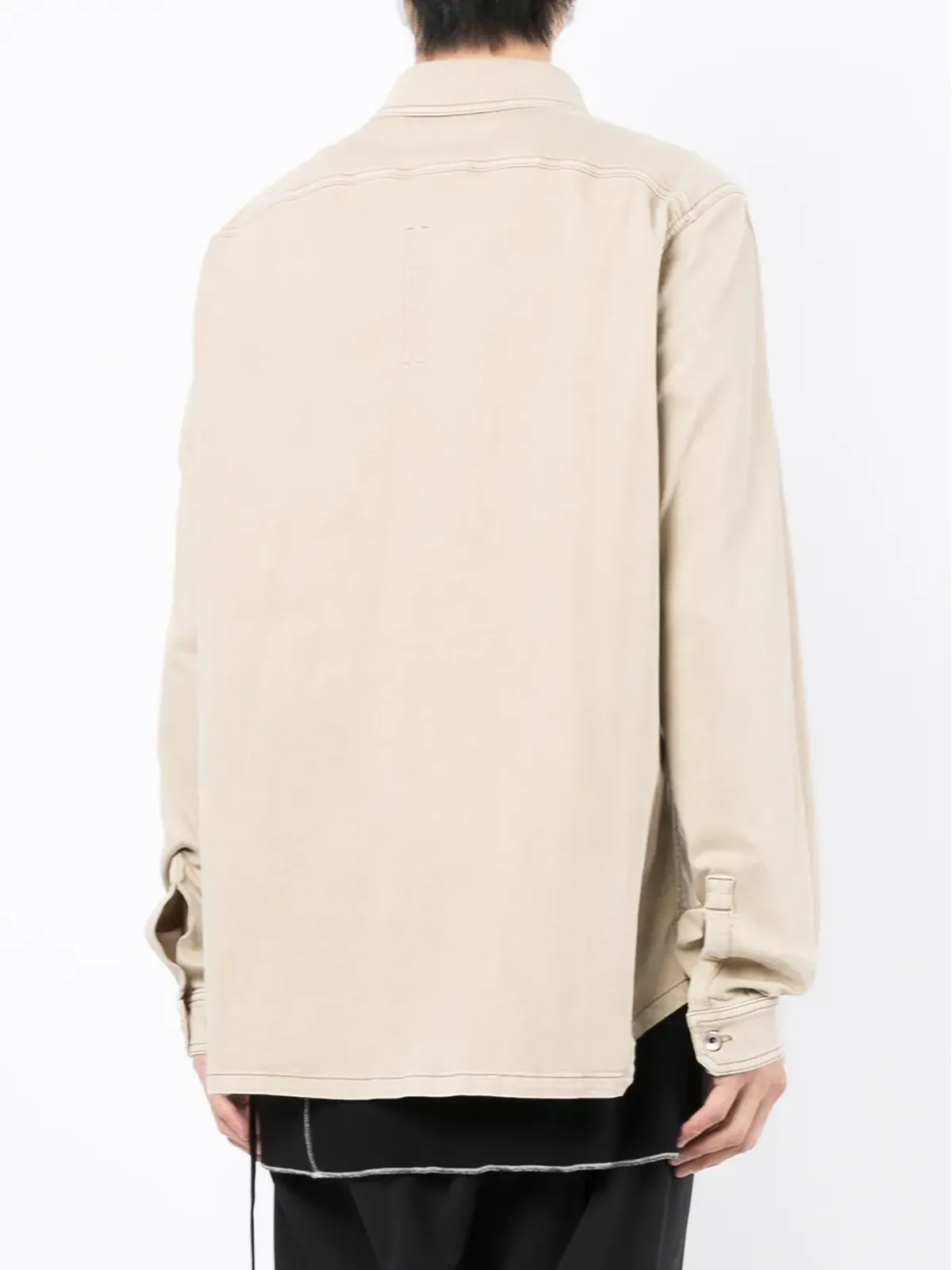 Rick Owens DRKSHDW 長袖シャツジャケット - 画像4