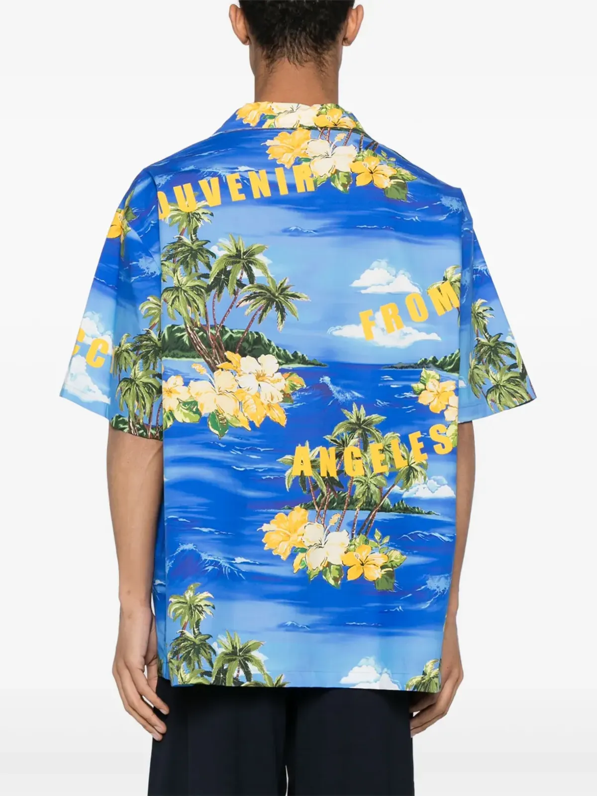 Gucci ヤシの木プリント ボウリングシャツ - 画像4