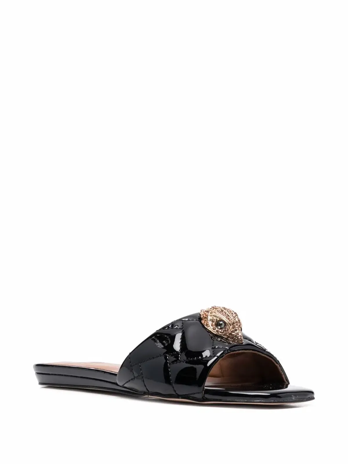 Kurt Geiger London crystal-embellished sandals - Black - 画像2