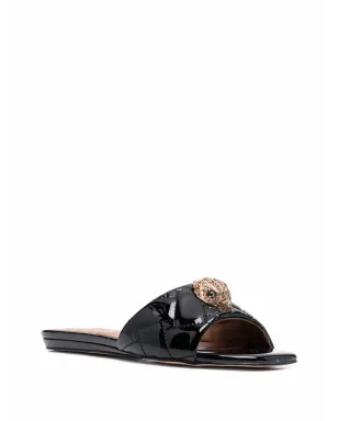 Kurt Geiger London crystal-embellished sandals - Black - サムネイル2