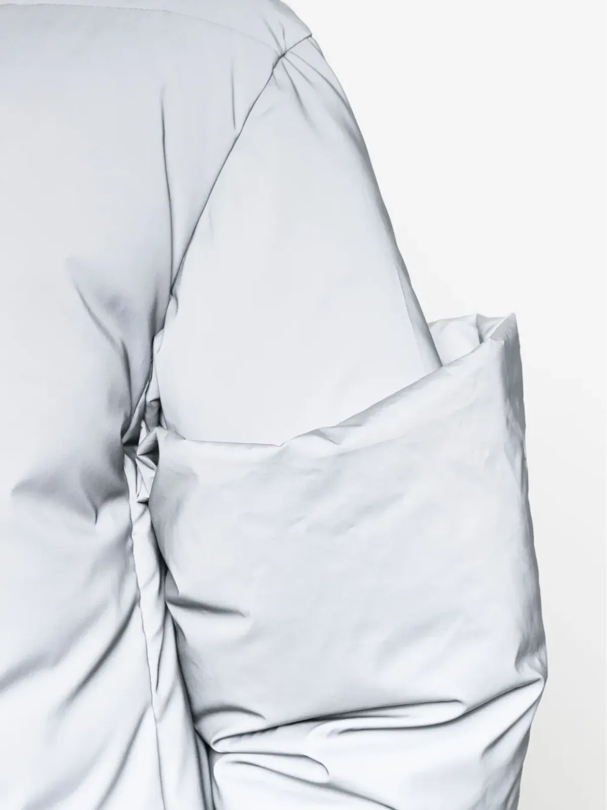 Rick Owens ガントレット ボンバージャケット グレー - 画像5