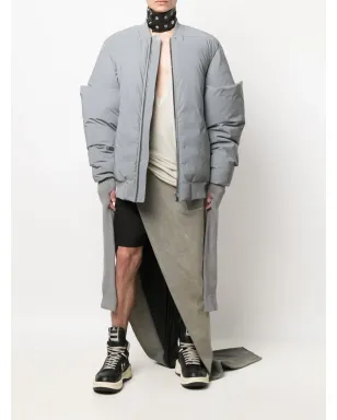 Rick Owens ガントレット ボンバージャケット グレー - サムネイル2