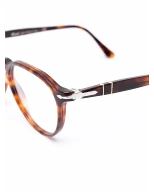 Persol べっ甲柄フレーム眼鏡 - ブラウン - サムネイル3