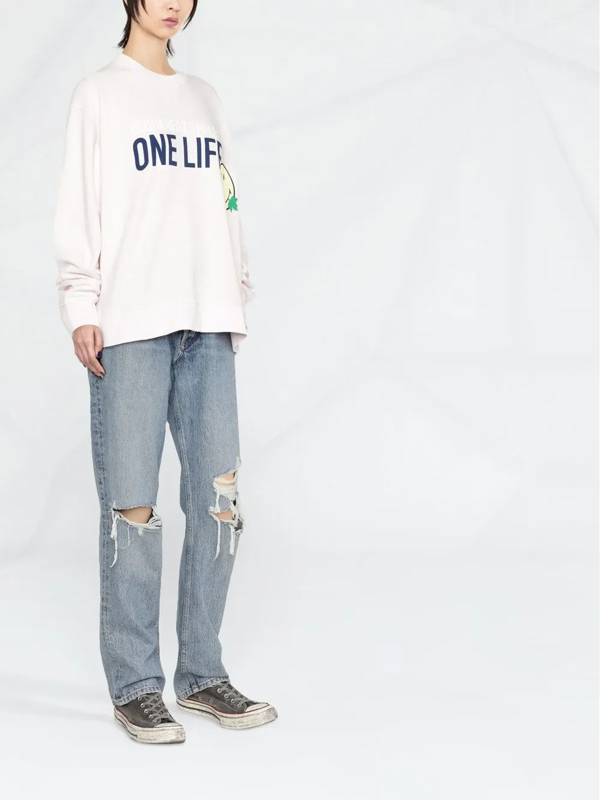 DSQUARED2 スマイリー・クール・スウェットシャツ - 画像4