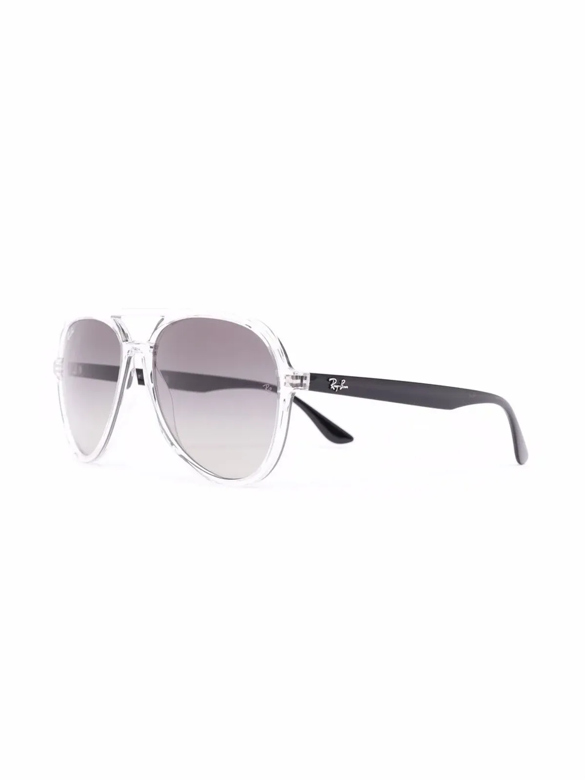 Ray-Ban 透明なアビエータサングラス - 画像2