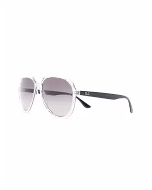 Ray-Ban 透明なアビエータサングラス - サムネイル2