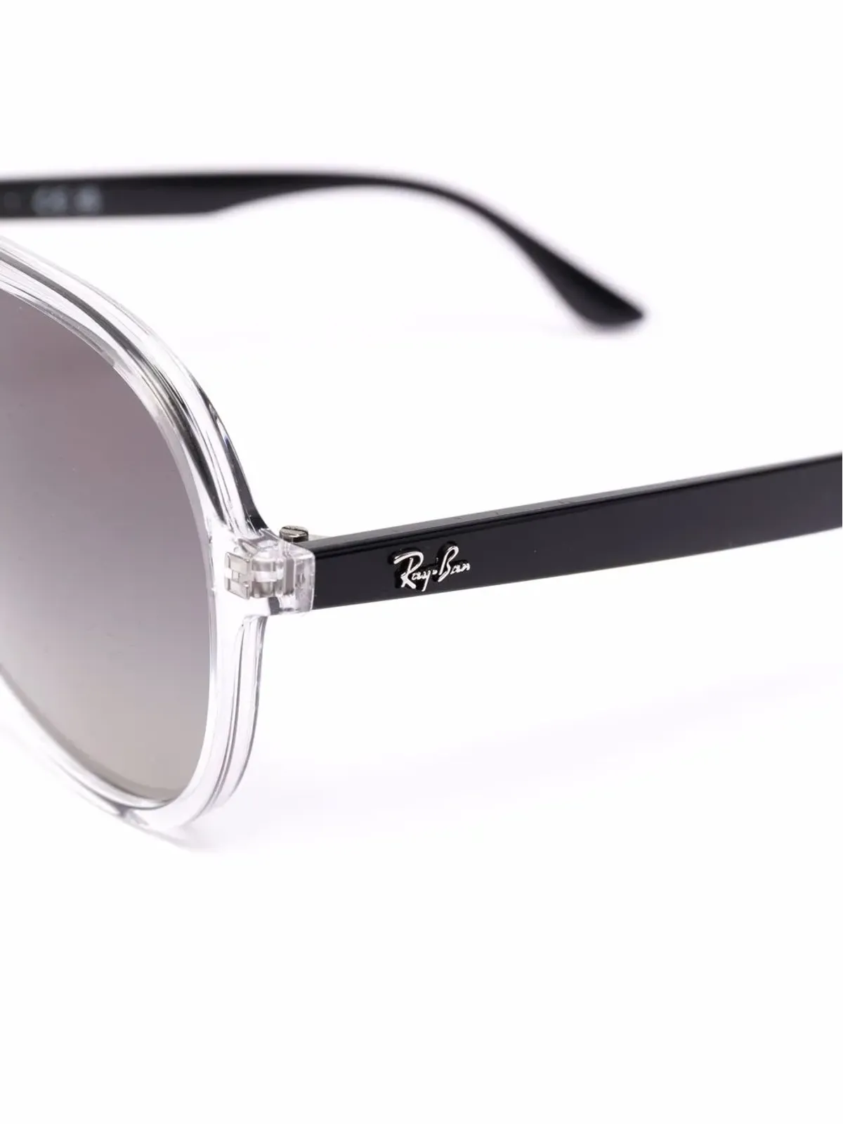 Ray-Ban 透明なアビエータサングラス - 画像3