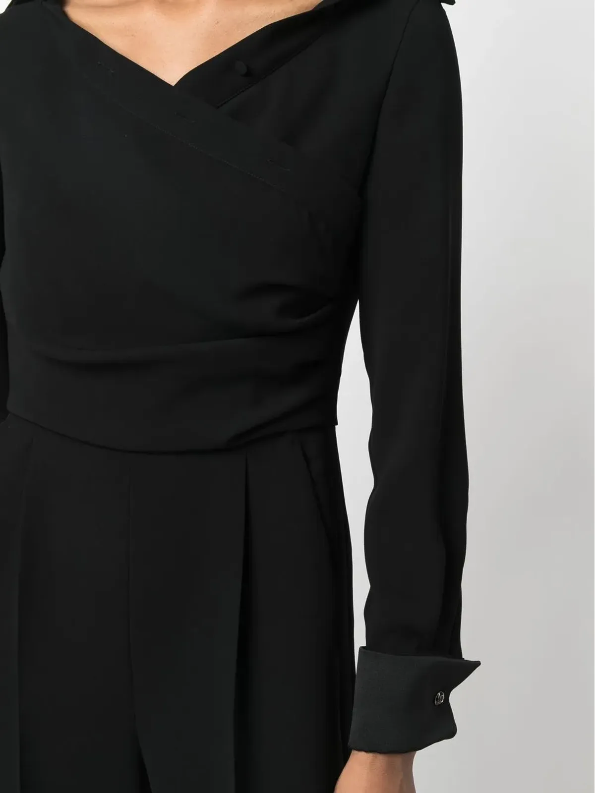 Max Mara テーラード ドレープディテール ジャンプスーツ - 画像5