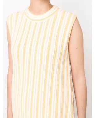 Jil Sander リブニット ノースリーブトップ - サムネイル5