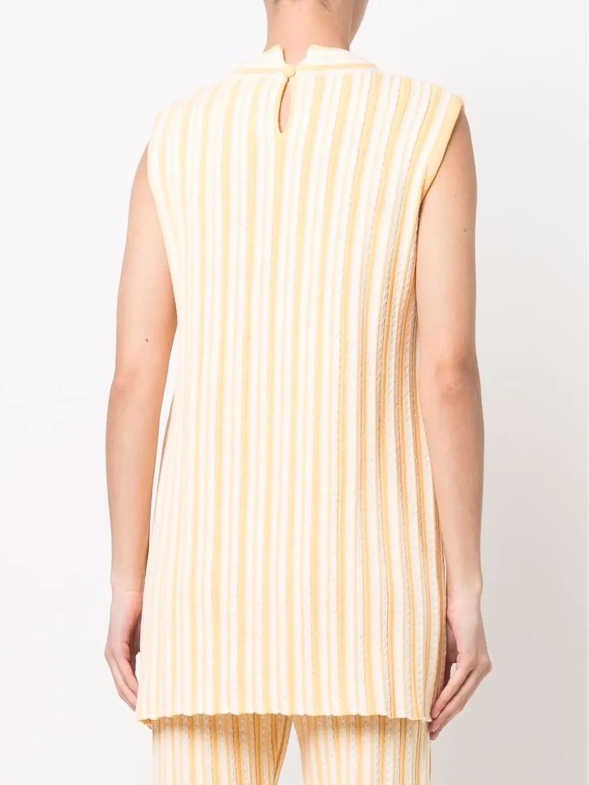 Jil Sander リブニット ノースリーブトップ - 画像4