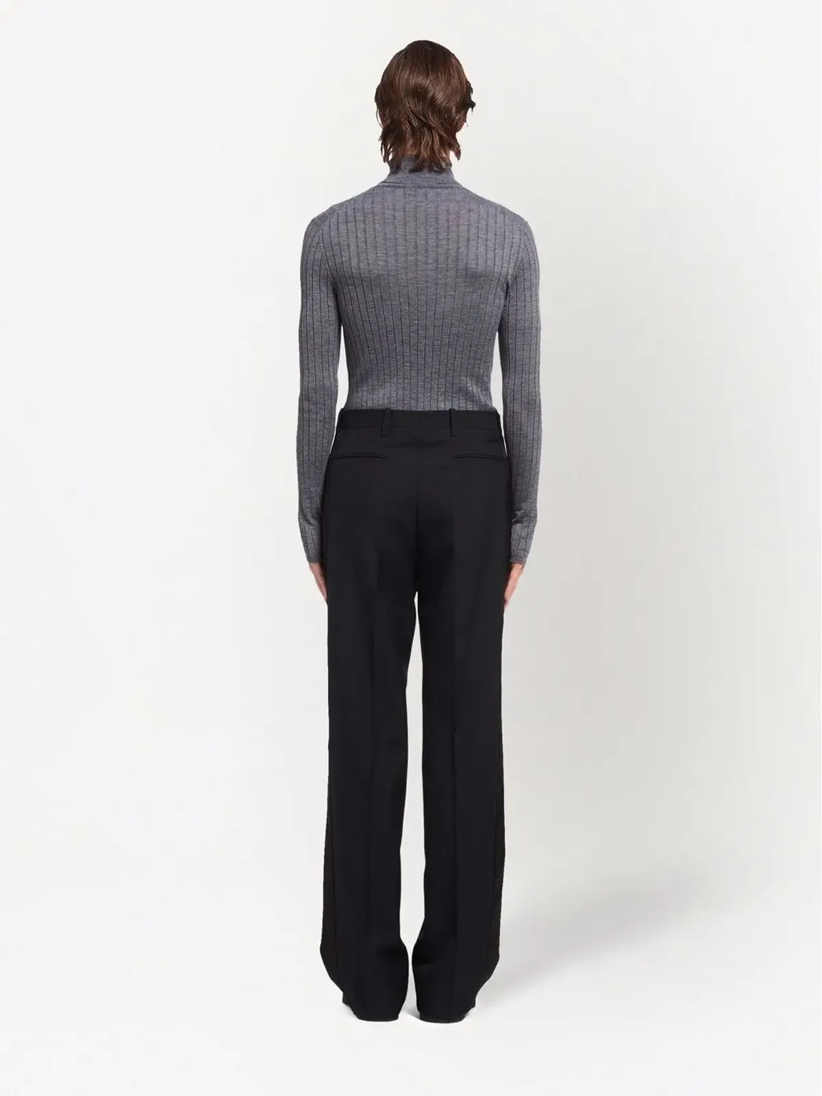 Prada テーラードストレートパンツ - 画像4