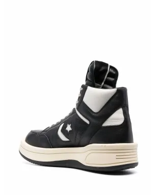 Rick Owens DRKSHDW x Converse DRKSHDW TURBOWPN ハイトップスニーカー - ブラック - サムネイル3