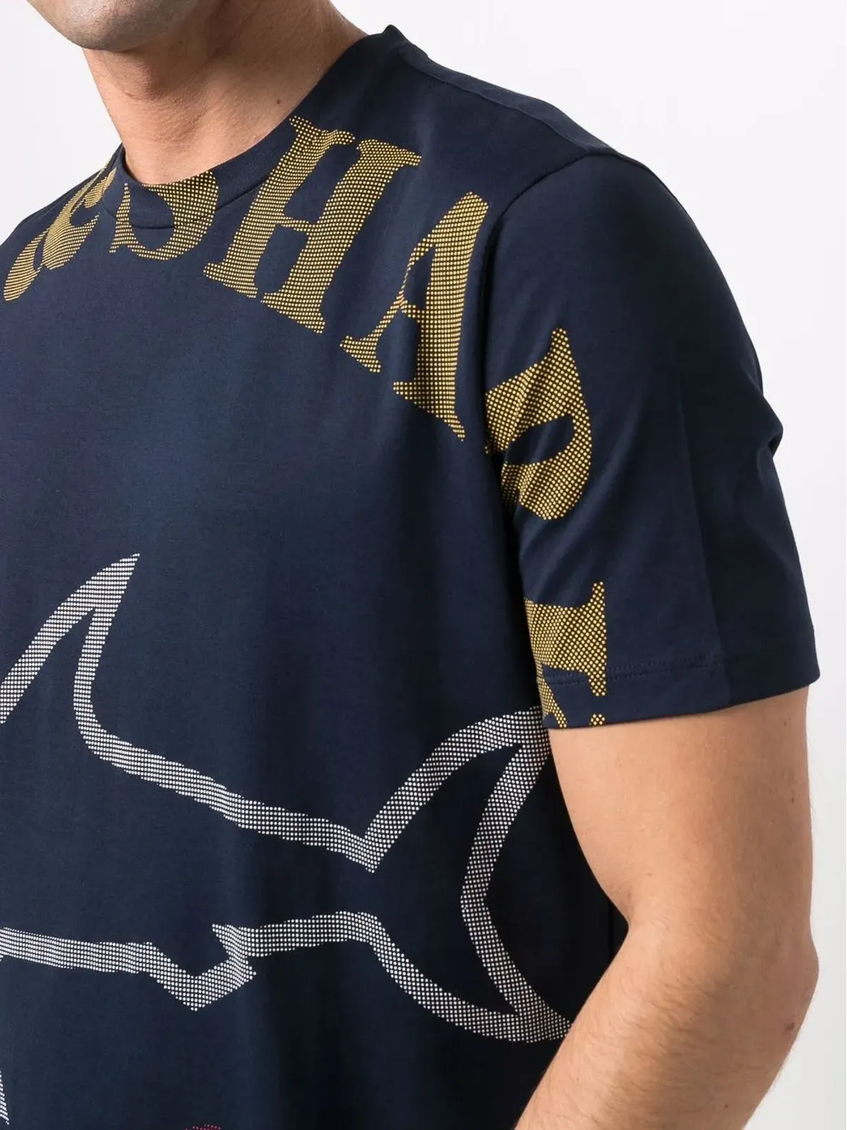 Paul & Shark マキシ ロゴプリント Tシャツ - 画像5